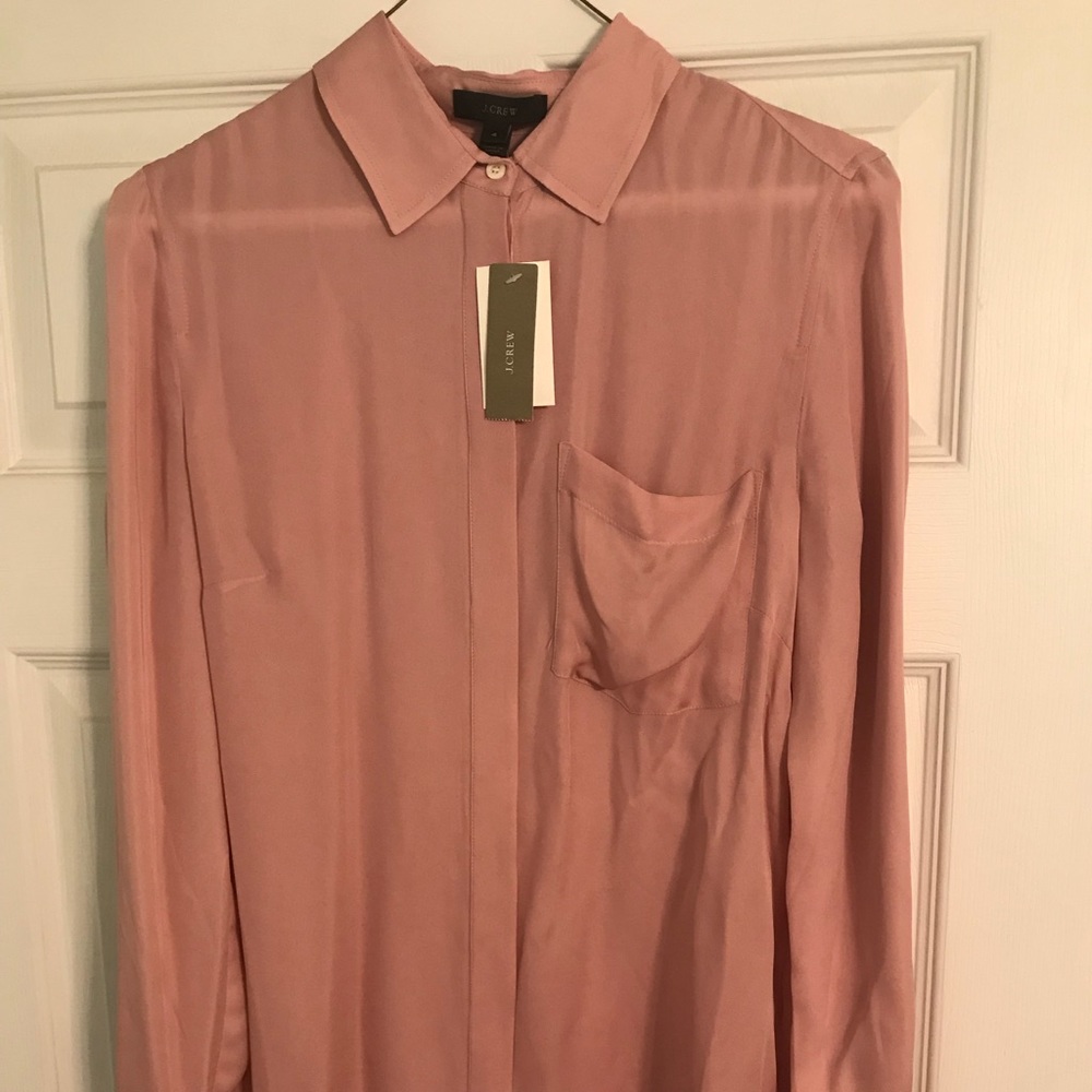 New 100% Silk J.Crew Blouse!